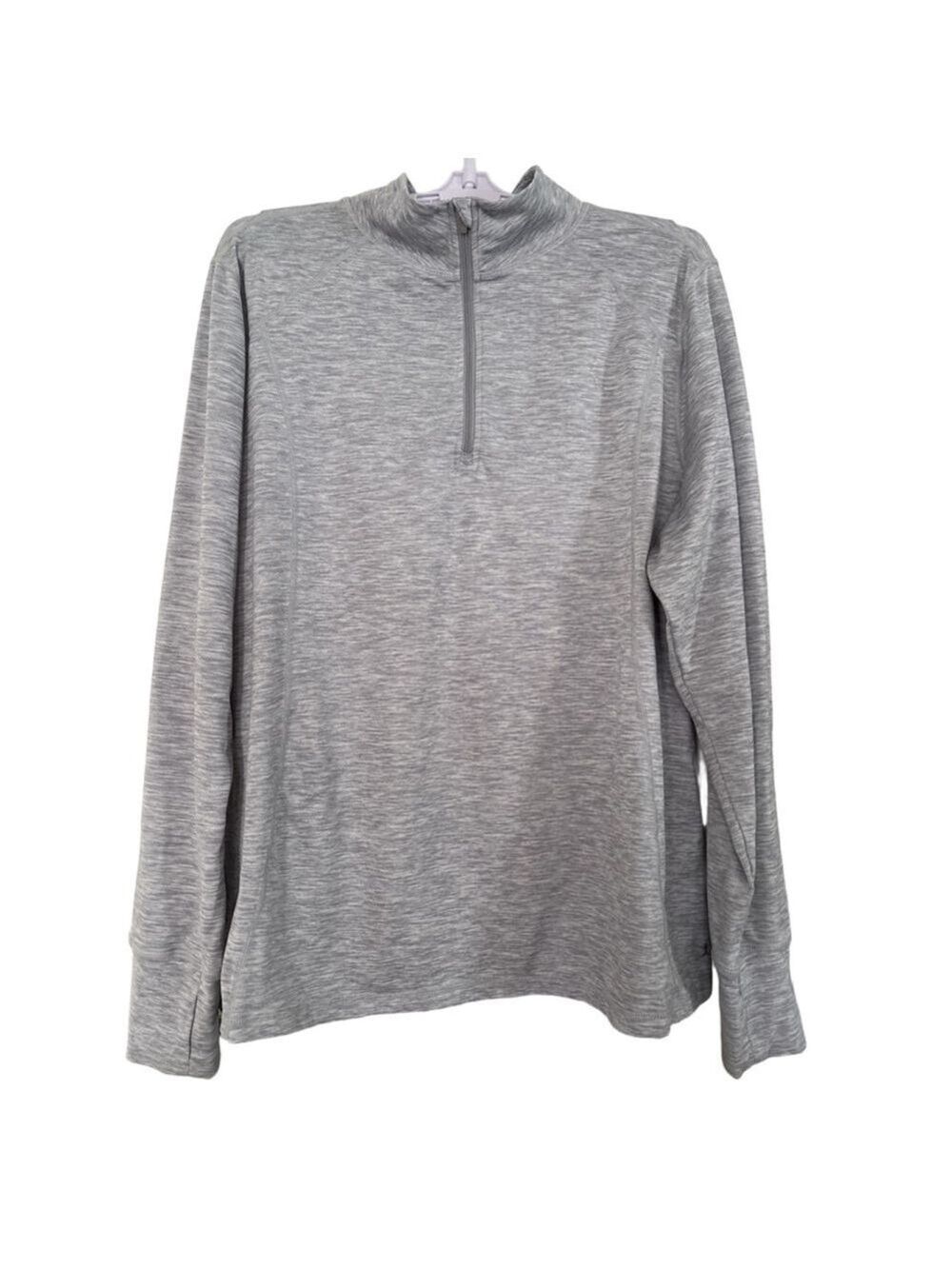 Men’s Danskin Gray Long Sleeve Tee XL Streetcore